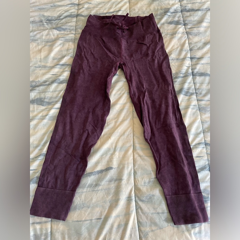 NWT PINK Distressed Jogger style Leggings
